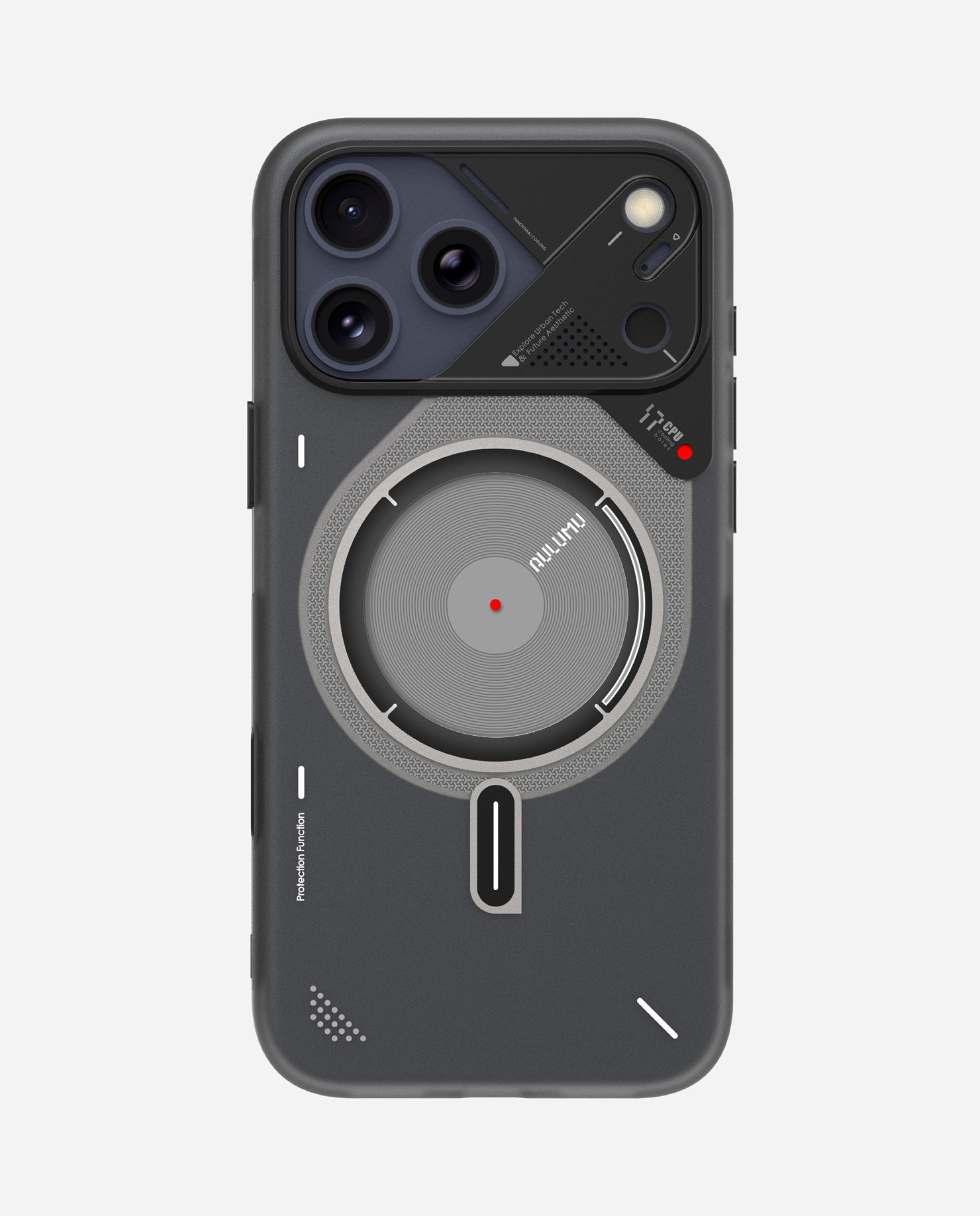 A17 Frosted Case for iPhone 17 Series | Subtle Glow-in-the -Dark | MagSafe