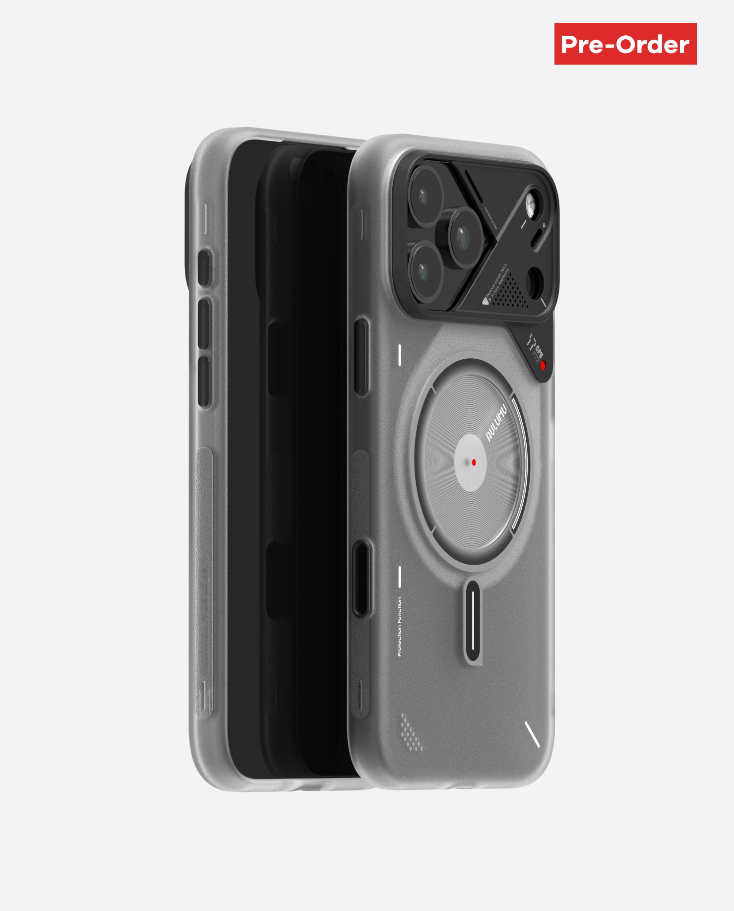 A17 Frosted Case for iPhone 17 Series | Subtle Glow-in-the -Dark | MagSafe