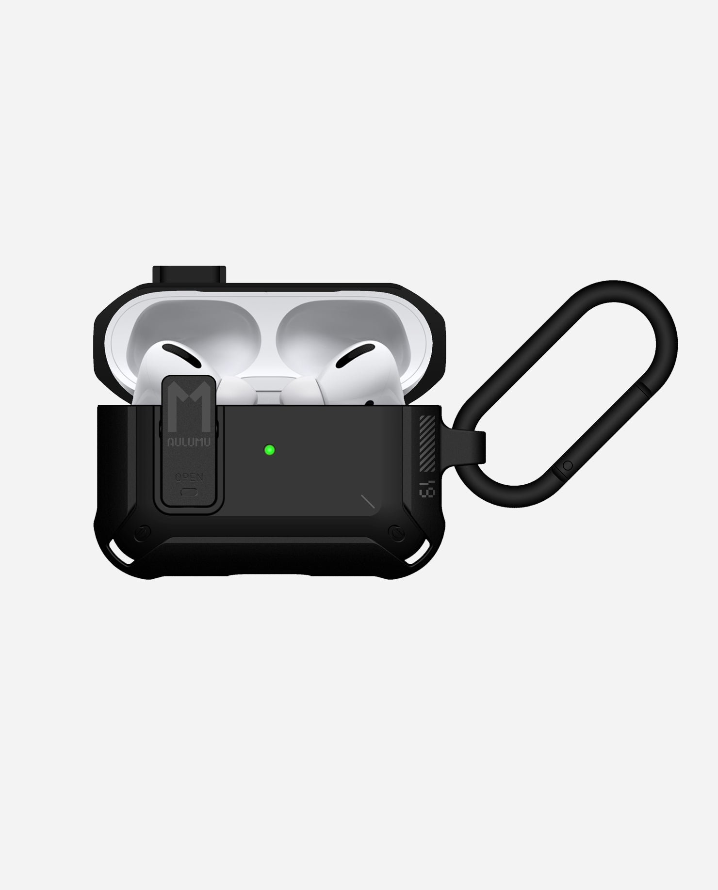 Black airpods charging discount case