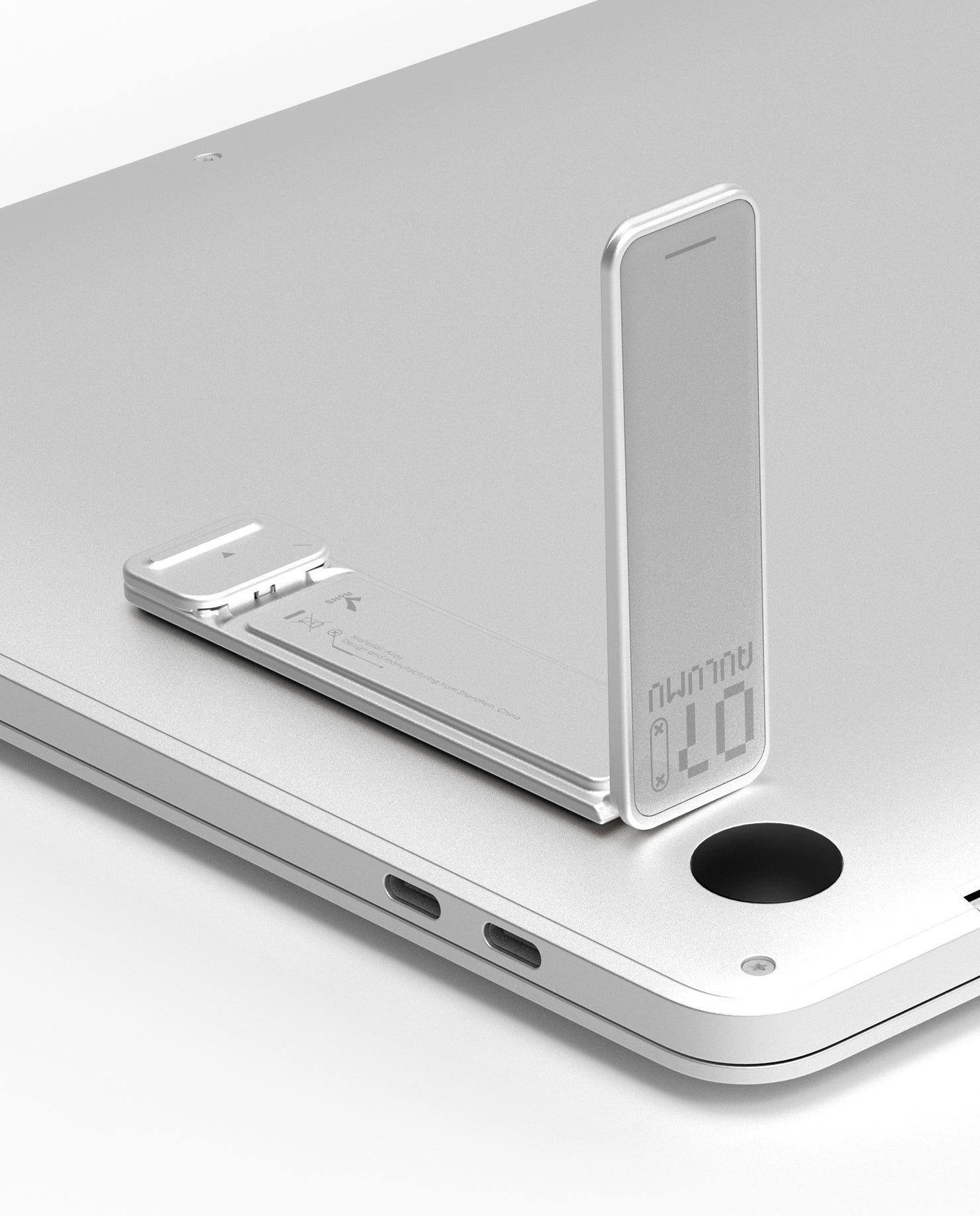 G07 POP-UP Laptop Kickstand | Silver