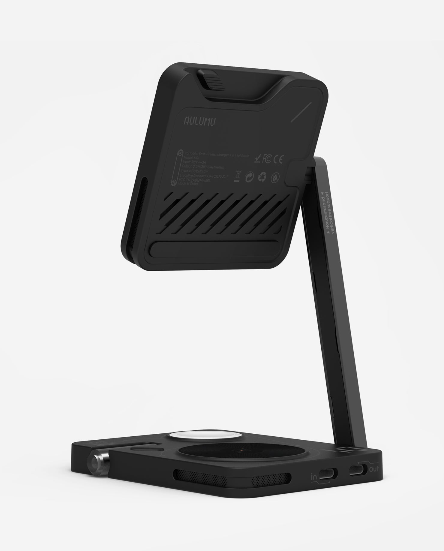 M01 4-in-1 Folding Wireless Charging Station&Pad | MagSafe