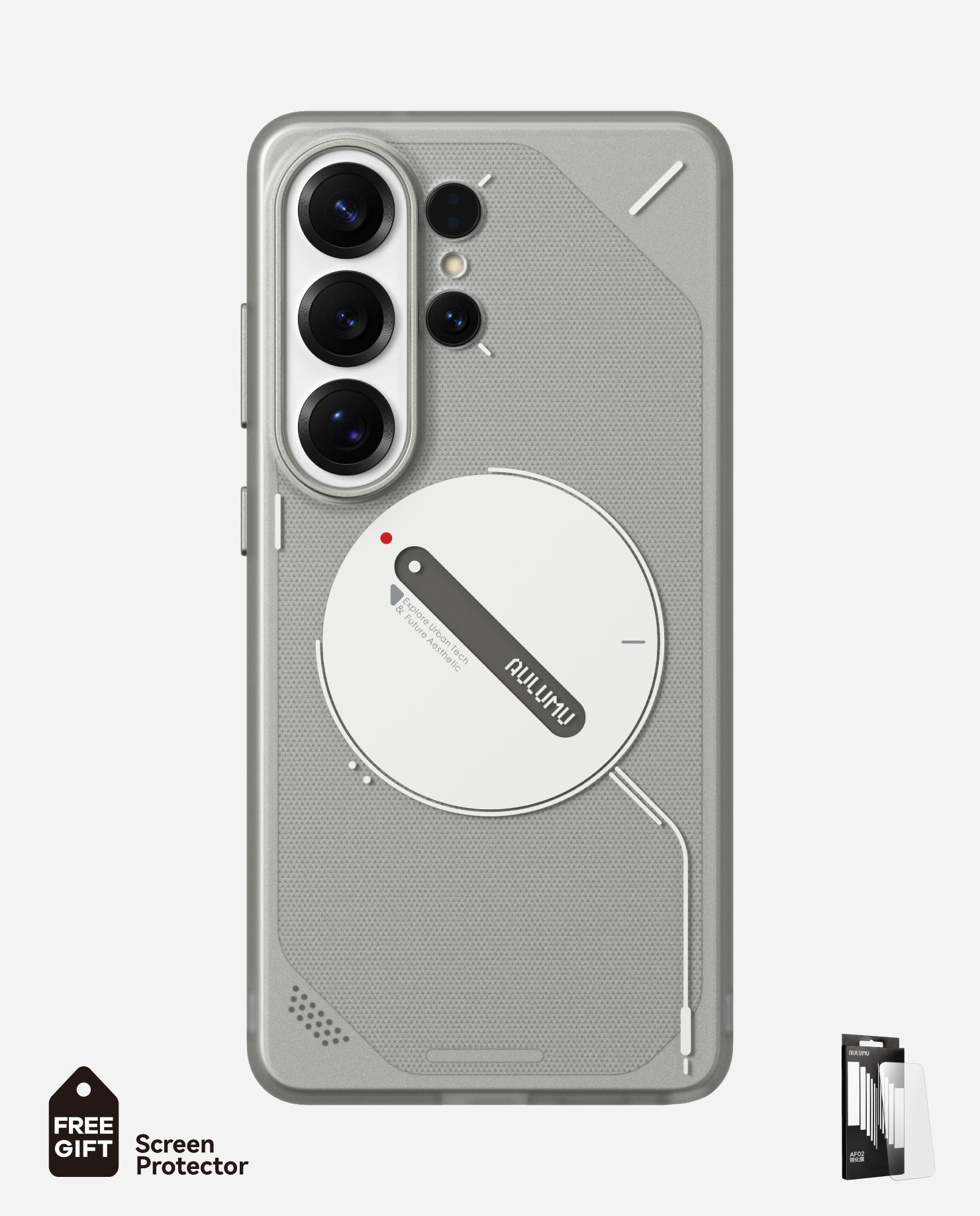 S26U Frosted Glow Case for Samsung Galaxy S26 Ultra