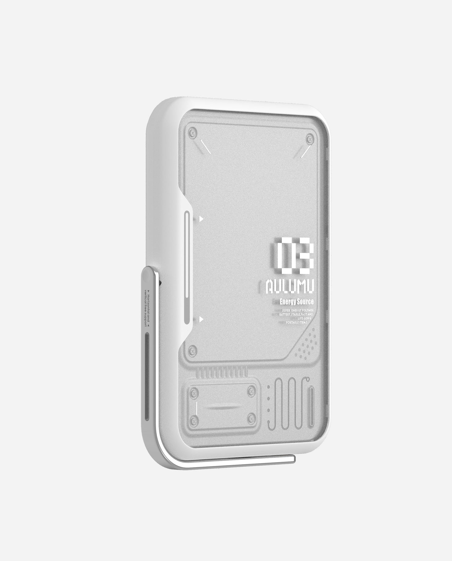 M03 Magnetic Wireless Battery Pack 3.5K | MagSafe | Silver