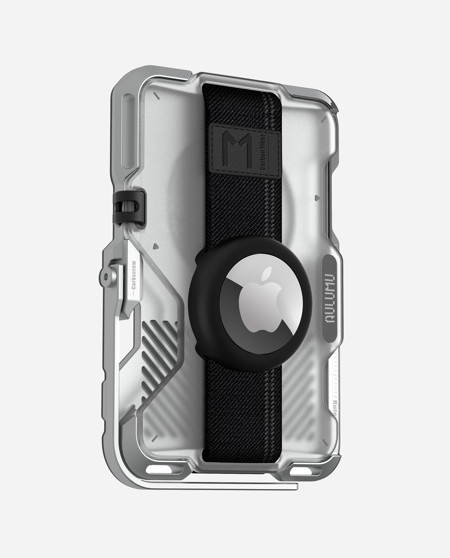 G03 Multi-Tool Magnetic Metal Wallet | Frosted Cover | MagSafe