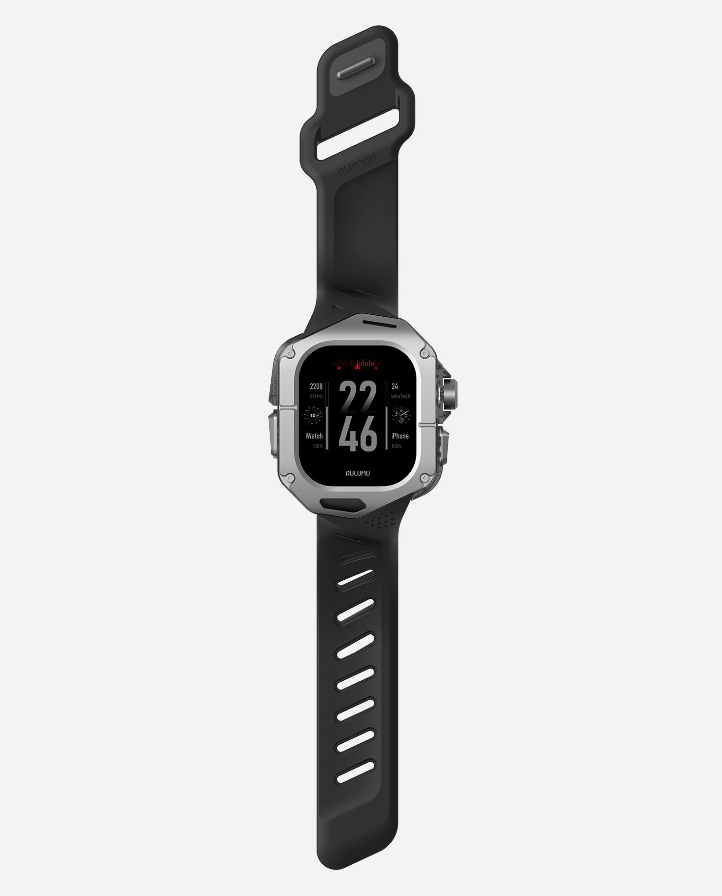A01 Case with Band for Apple Watch Ultra | Titanium Cover | FKM Band