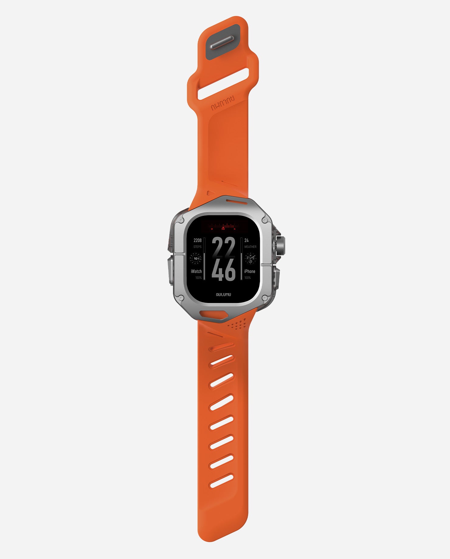A01 Case with Band for Apple Watch Ultra | Titanium Cover | FKM Band
