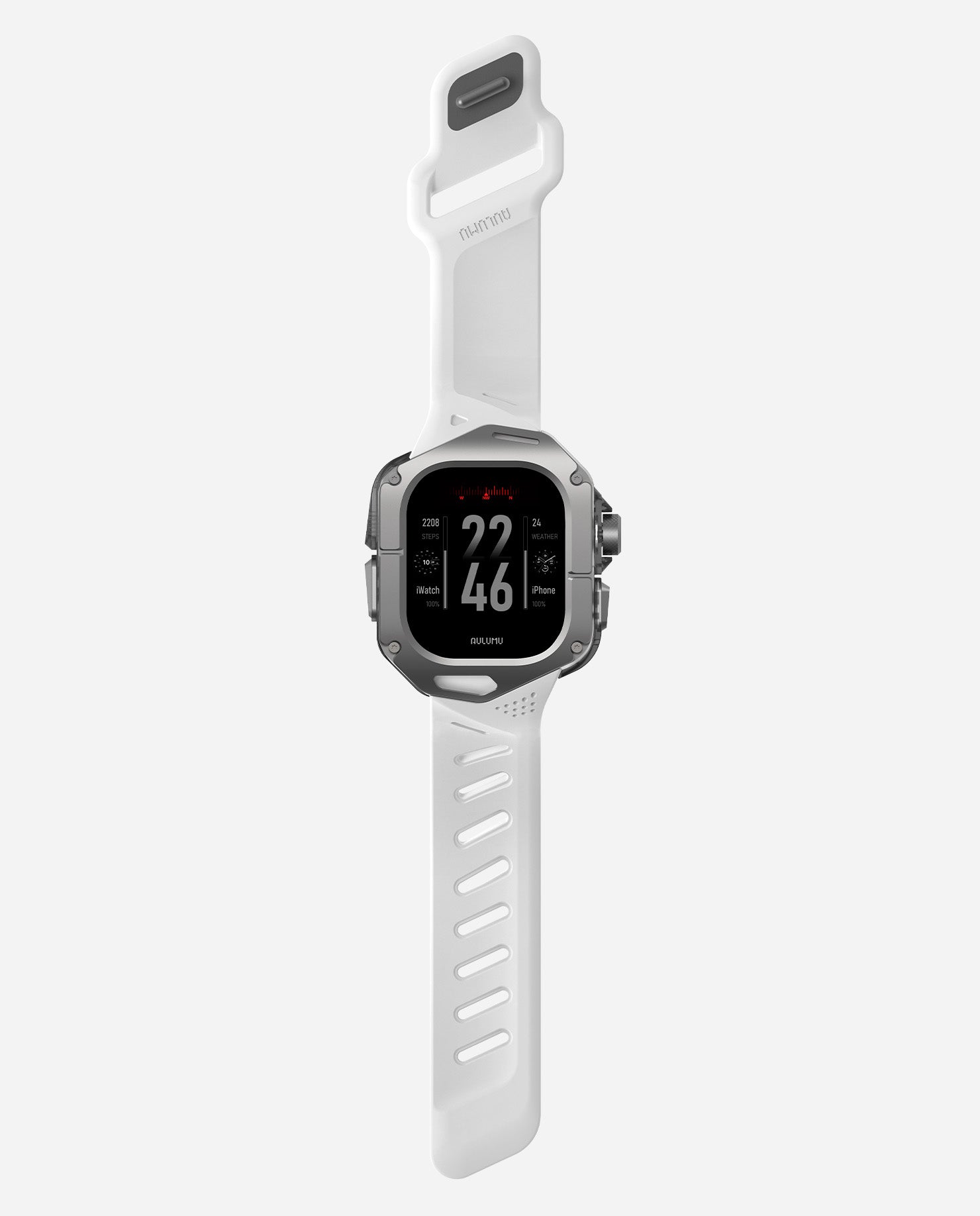 A01 Case with Band for Apple Watch Ultra | Titanium Cover | FKM Band