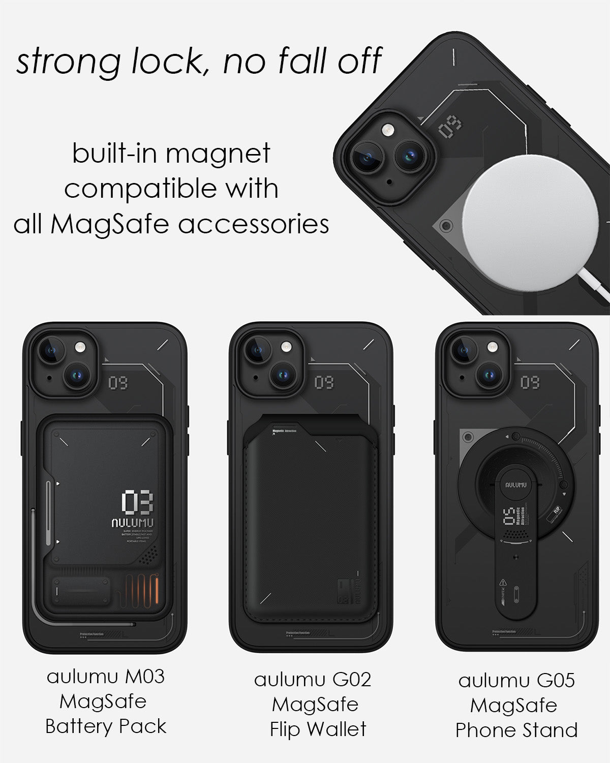 A15 Urban Tech Phone Case for iPhone 14 Series MagSafe