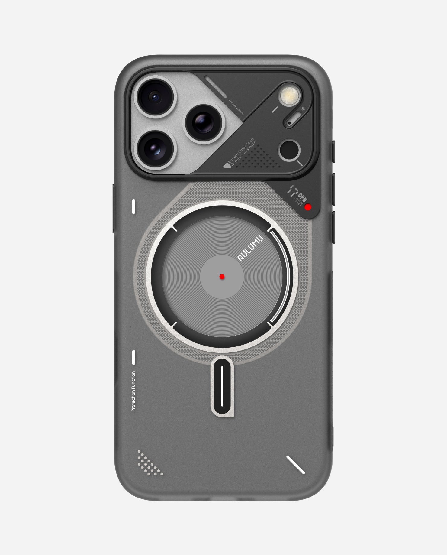 AULUMU A17 Frosted iPhone 17 Pro Series Case | MagSafe Glow