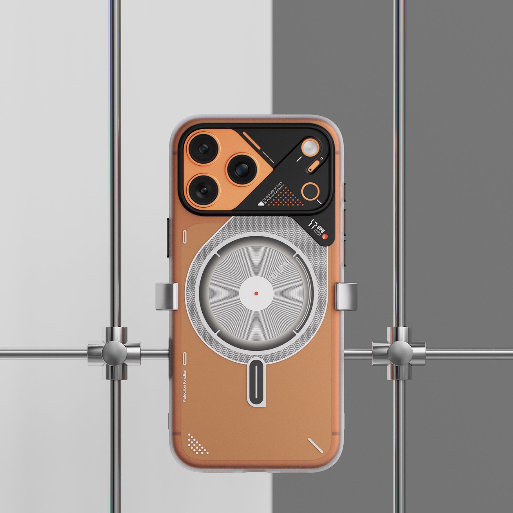AULUMU A17 Frosted iPhone 17 Pro Series Case | MagSafe Glow