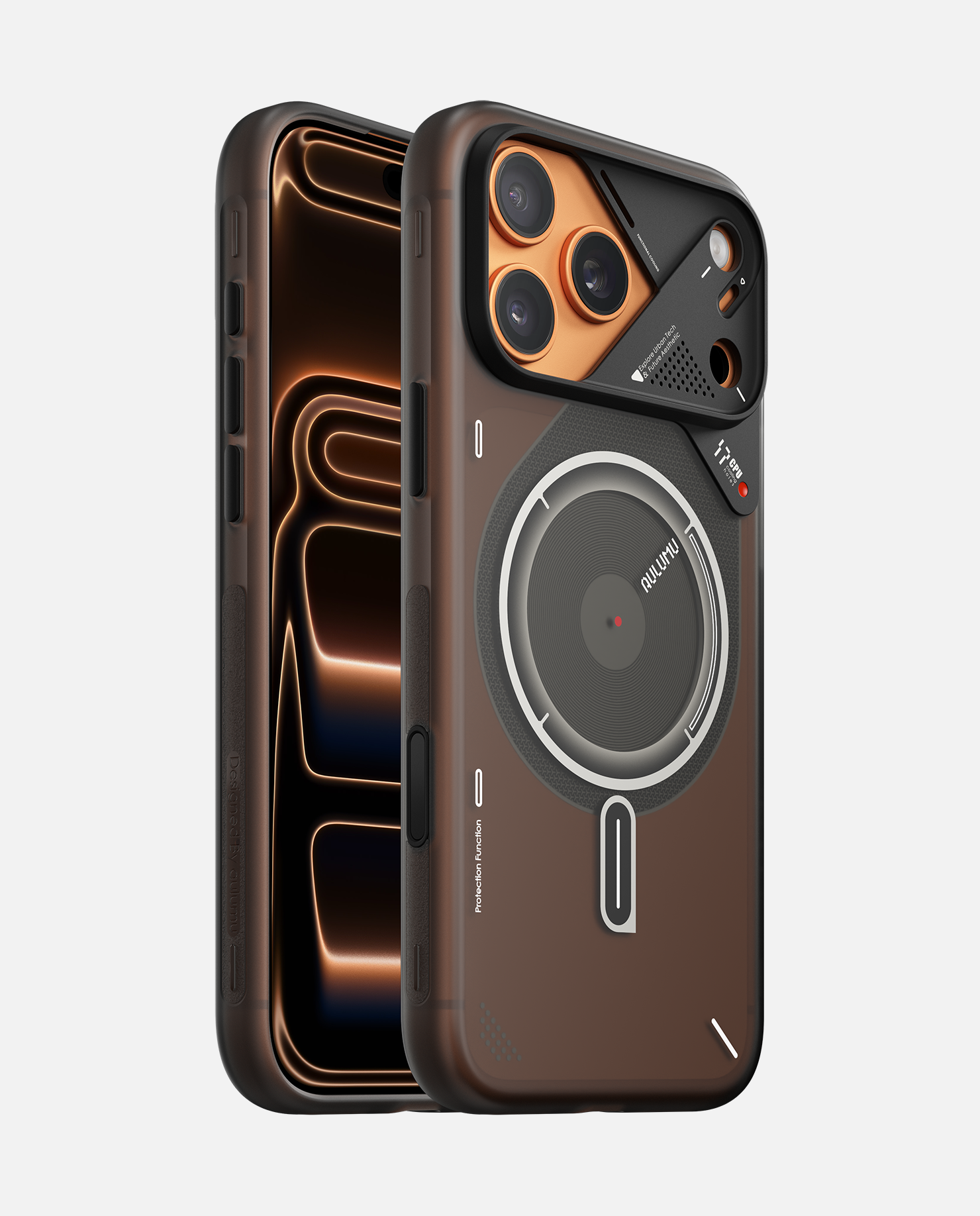 A17 Frosted Case for iPhone 17 Series | Subtle Glow-in-the -Dark