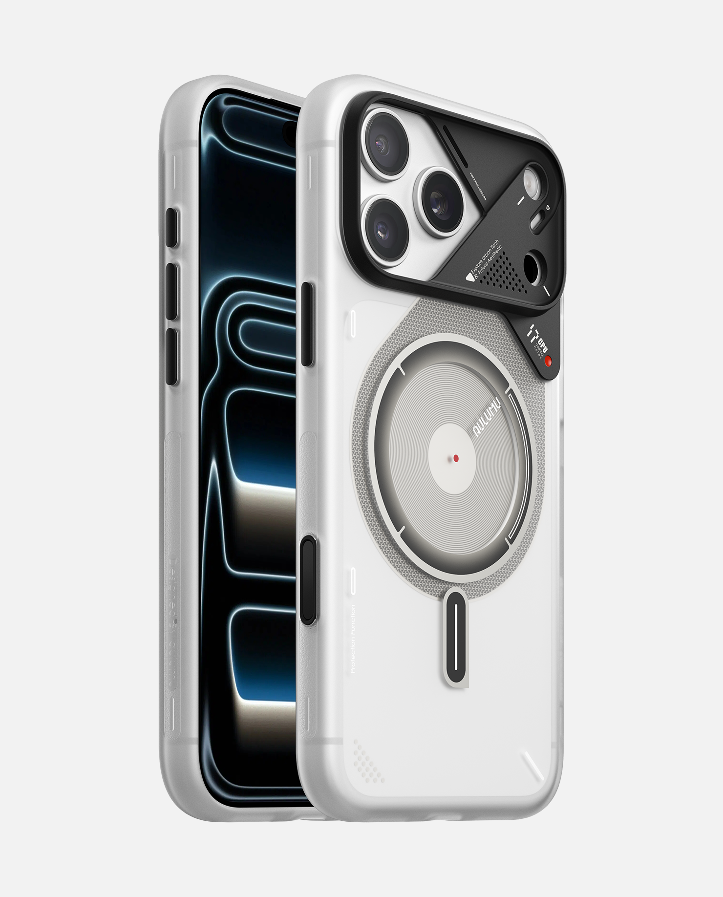 AULUMU A17 Frosted iPhone 17 Pro Series Case | MagSafe Glow