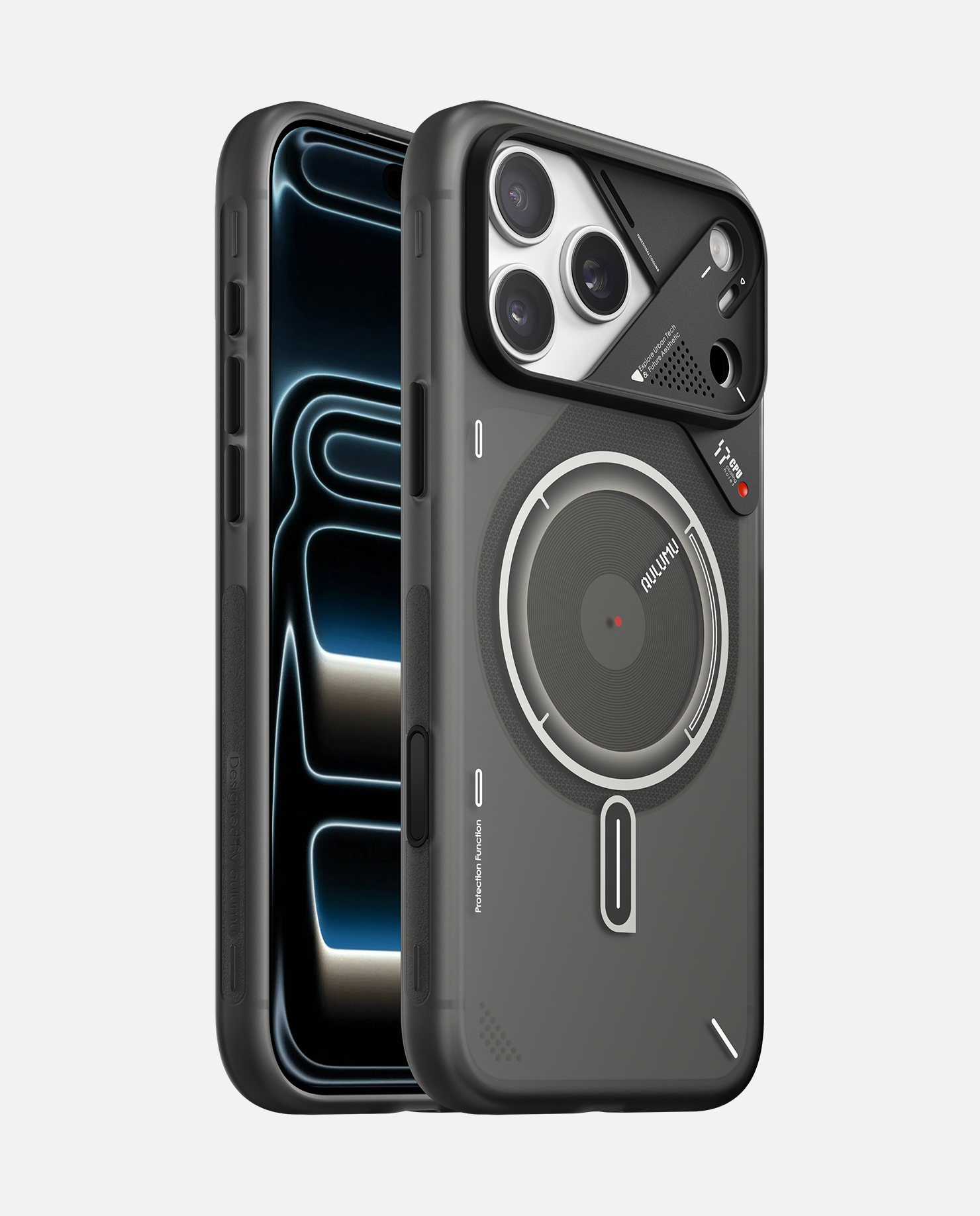 A17 Frosted Case for iPhone 17 Series | Subtle Glow-in-the -Dark