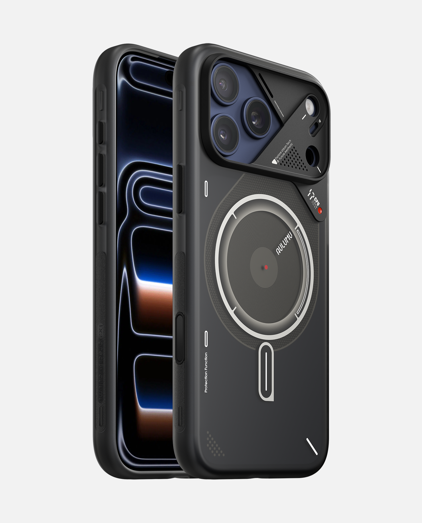 A17 Frosted Case for iPhone 17 Series | Subtle Glow-in-the -Dark