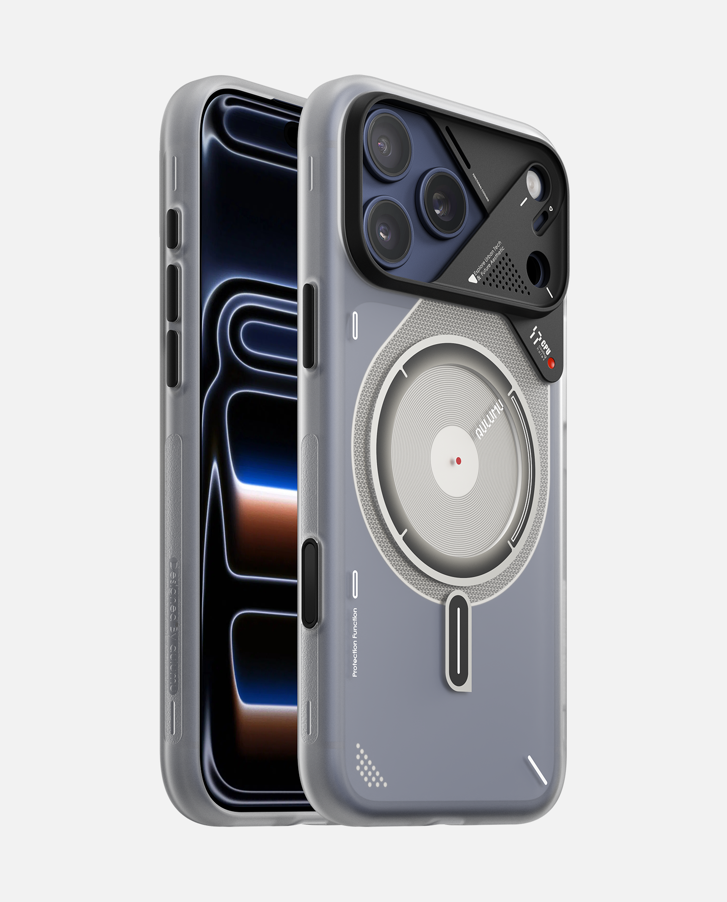 A17 Frosted Case for iPhone 17 Series | Subtle Glow-in-the -Dark