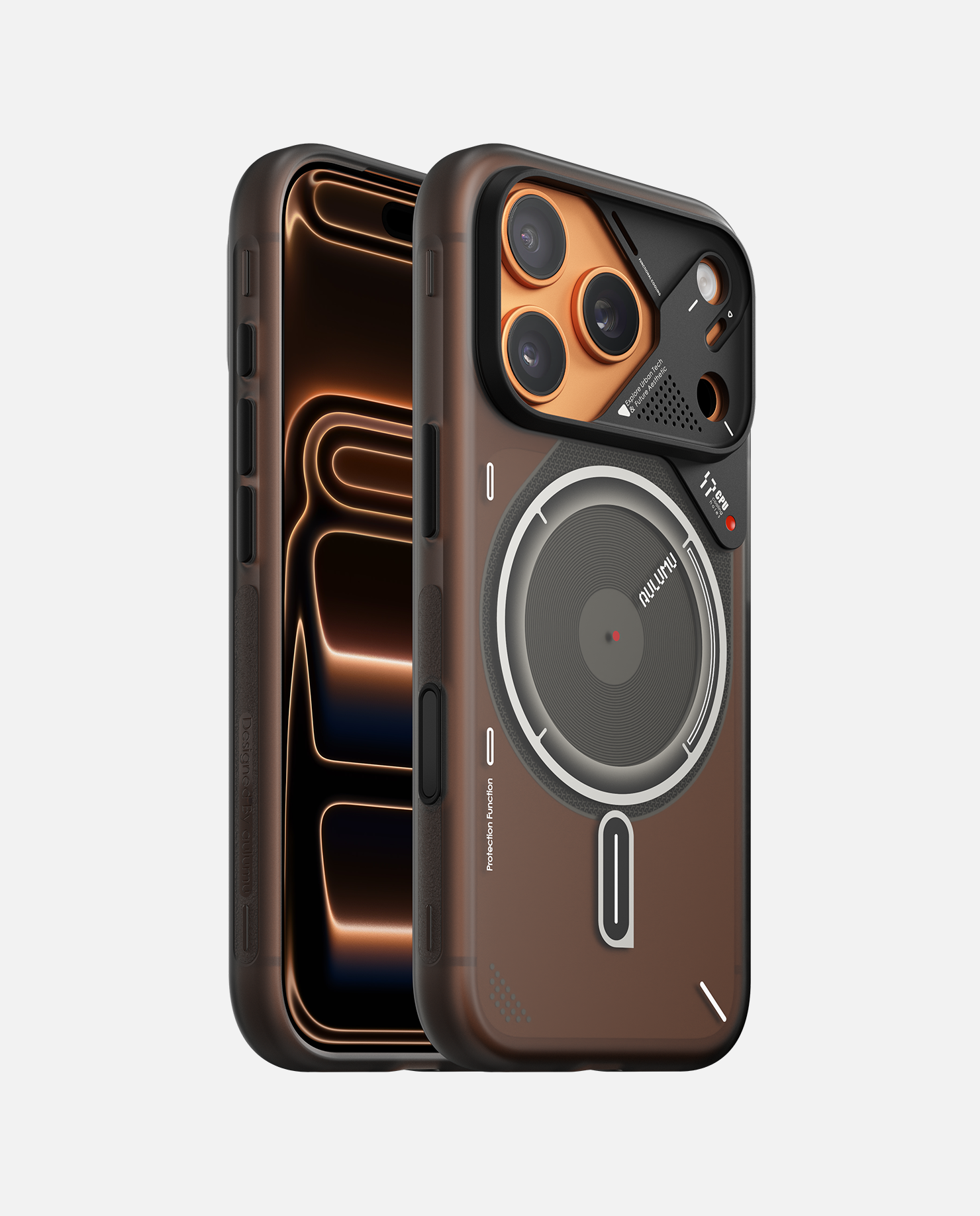 A17 Frosted Case for iPhone 17 Series | Subtle Glow-in-the -Dark