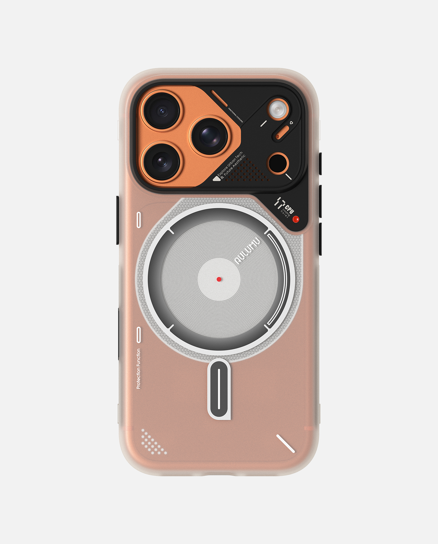 A17 Frosted Case for iPhone 17 Series | Subtle Glow-in-the -Dark | MagSafe