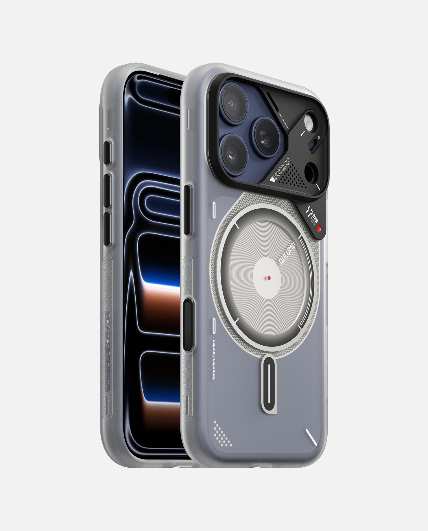 A17 Frosted Case for iPhone 17 Series | Subtle Glow-in-the -Dark