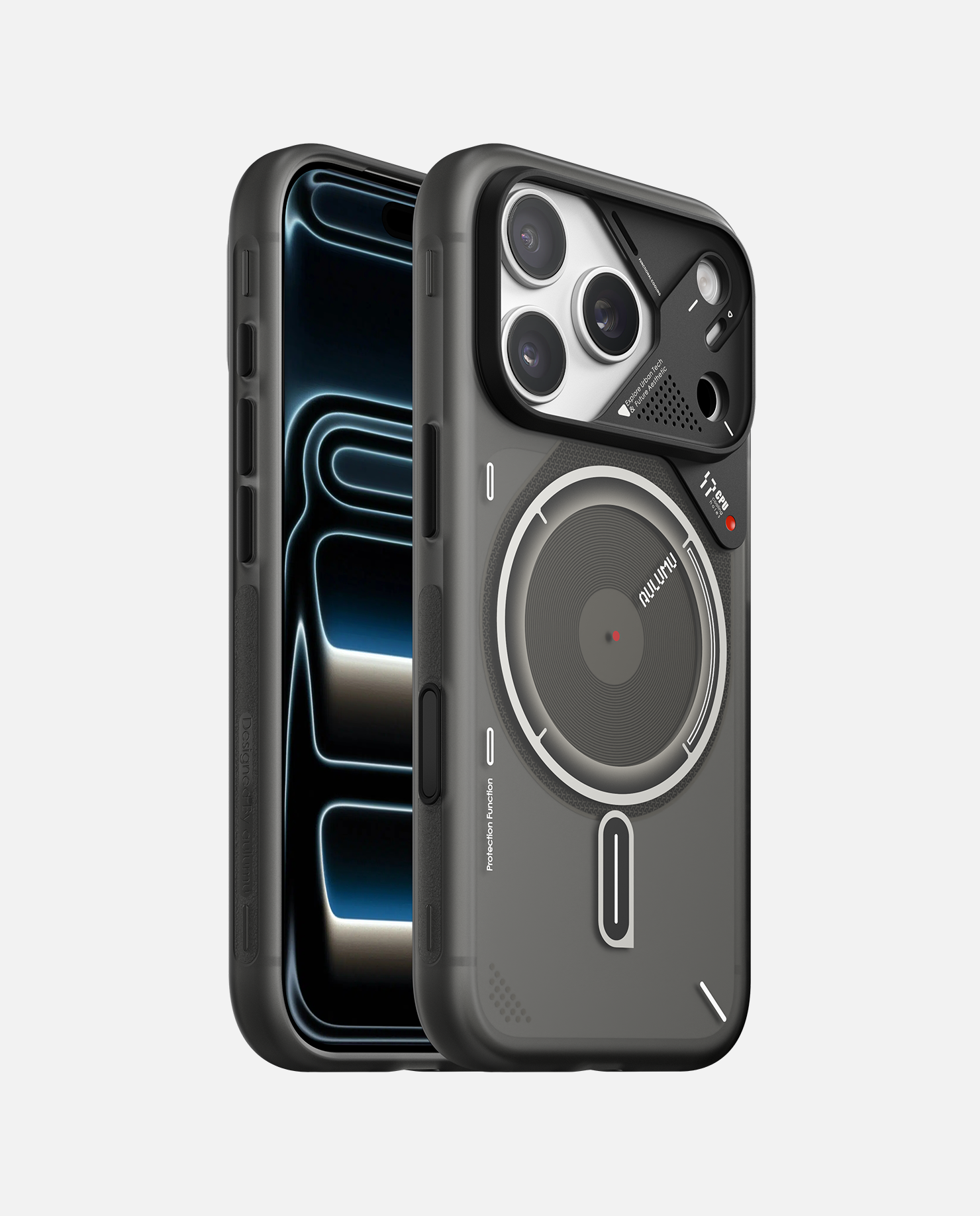 AULUMU A17 Frosted iPhone 17 Pro Series Case | MagSafe Glow