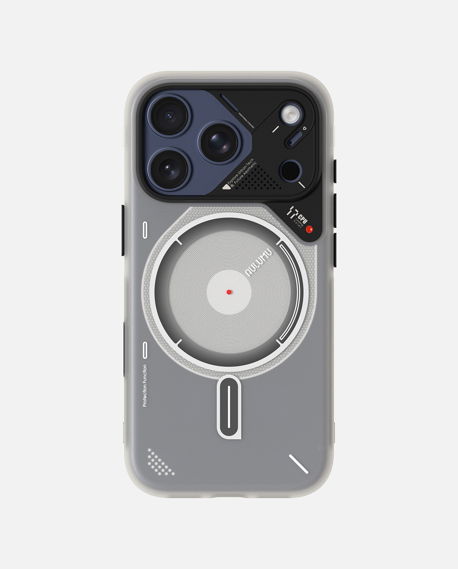 A17 Frosted Case for iPhone 17 Series | Subtle Glow-in-the -Dark | MagSafe