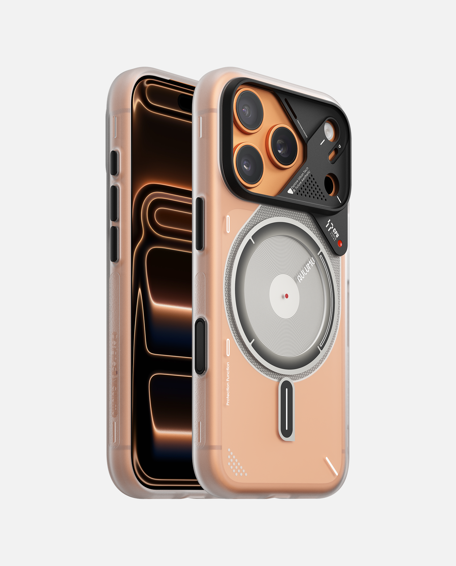 A17 Frosted Case for iPhone 17 Series | Subtle Glow-in-the -Dark