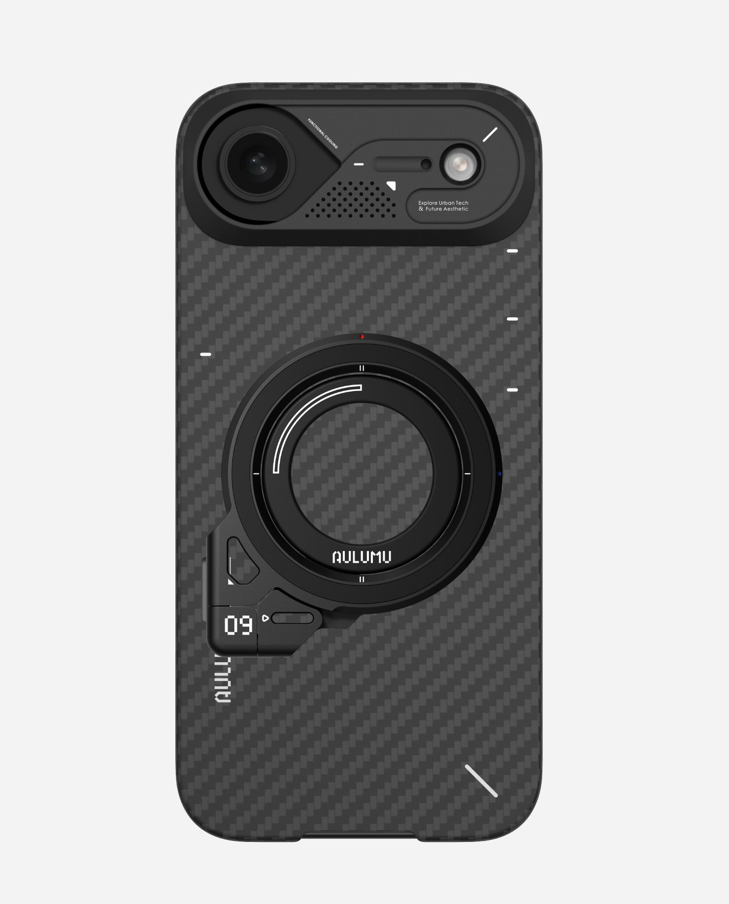 iPhone 17 Series Aramid Fiber Case & G09 Infinite 360° MagSafe Stand