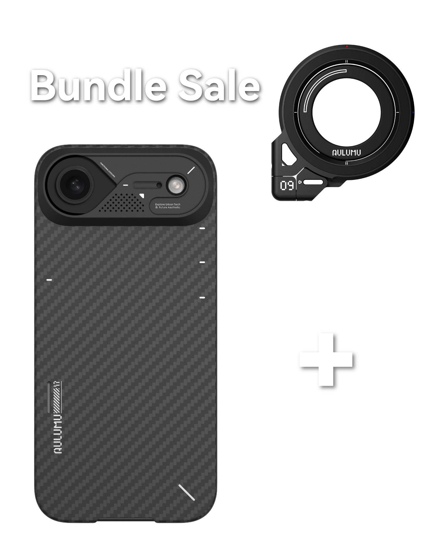 iPhone 17 Series Aramid Fiber Case & G09 Infinite 360° MagSafe Stand