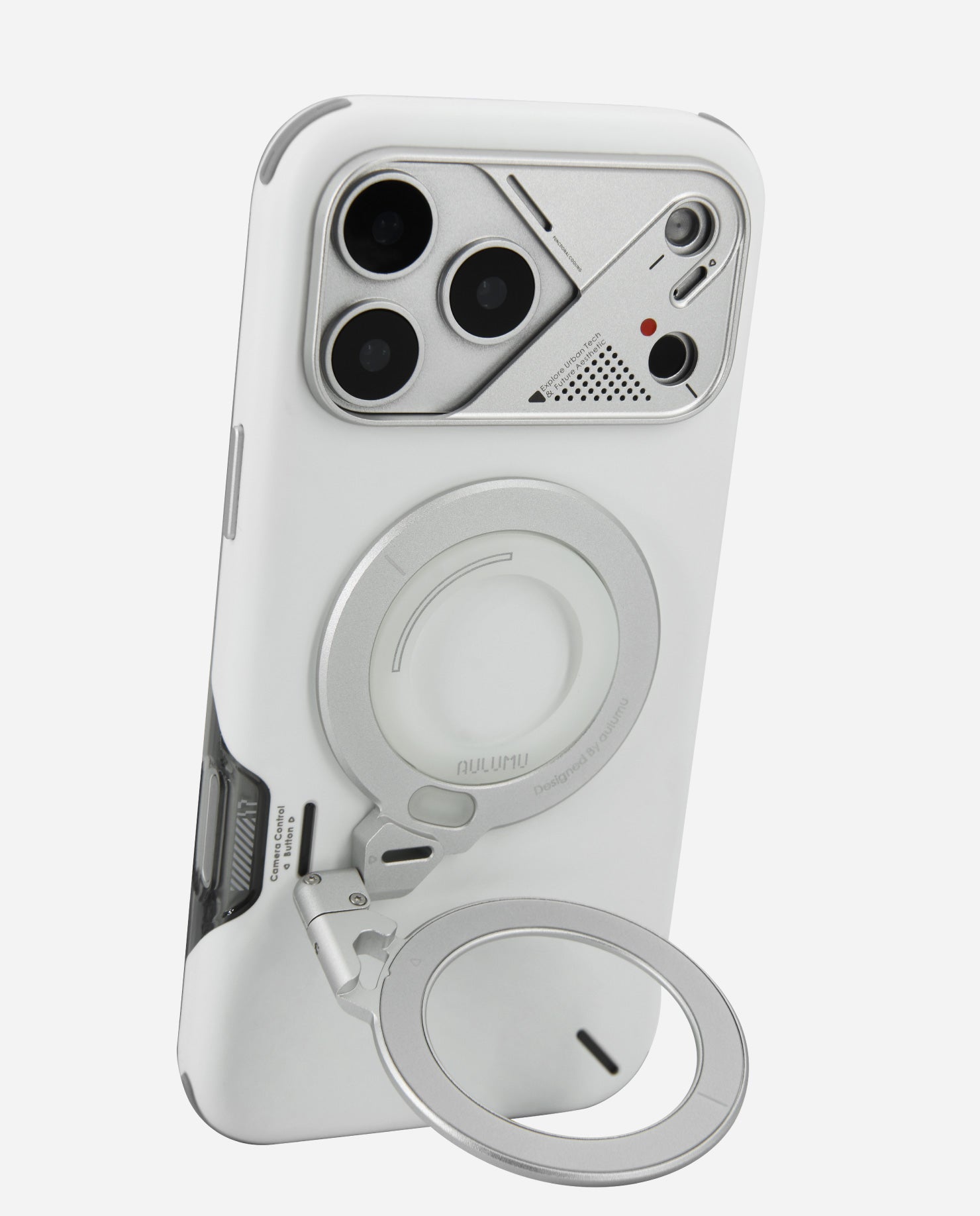 Aulumu A17 G09 ケース スマホリング セット A17 iPhone 17 Series Slim Shockproof Case & G09 Infinite 360° Magnetic