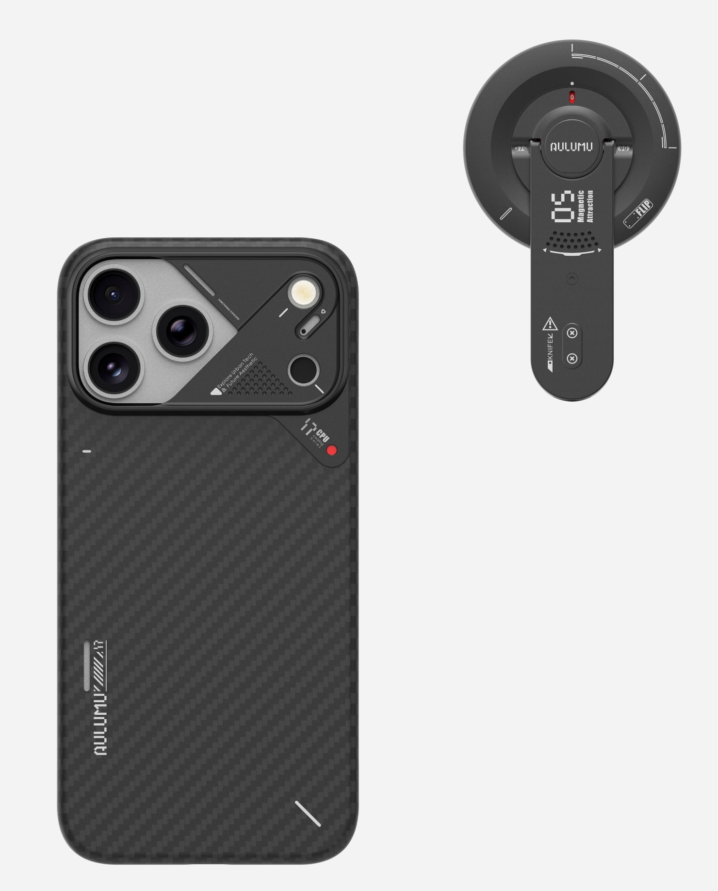 iPhone 17 Pro / Pro Max Aramid Fiber Case & G05 Air Next-Gen Hi-Per Ma