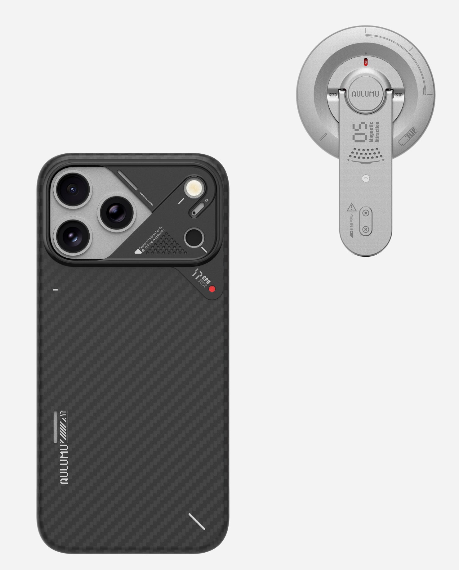 iPhone 17 Pro / Pro Max Aramid Fiber Case & G05 Air Next-Gen Hi-Per Ma