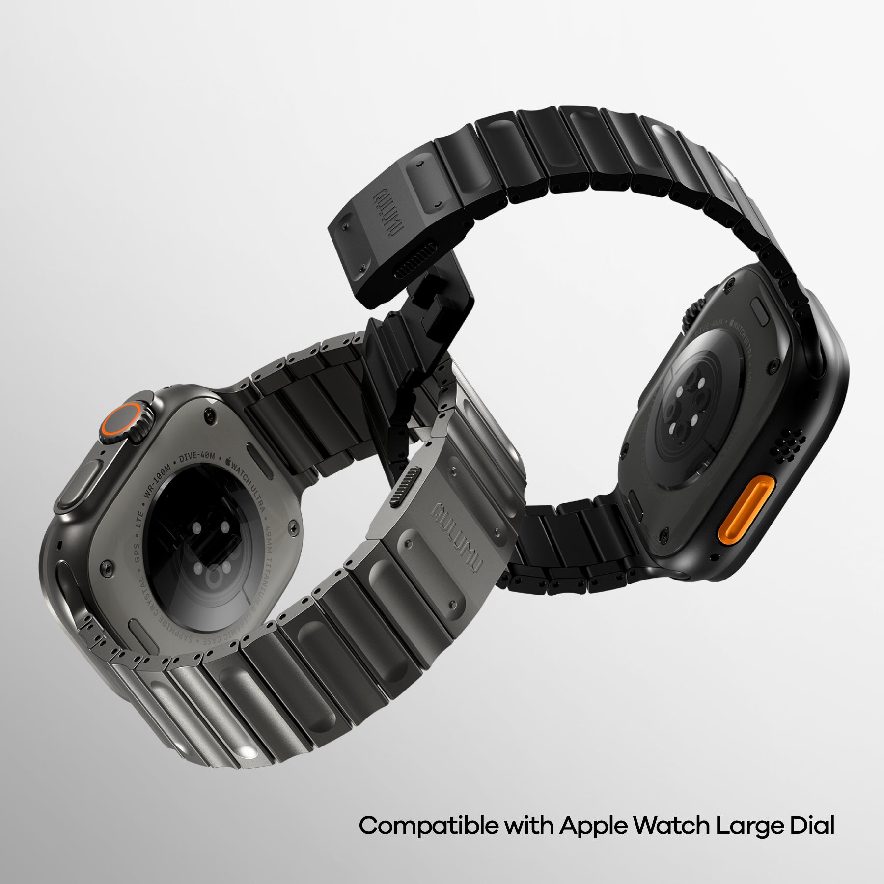 AULUMU C01 Hi-Per Titanium Alloy Watch Band for Apple Watch