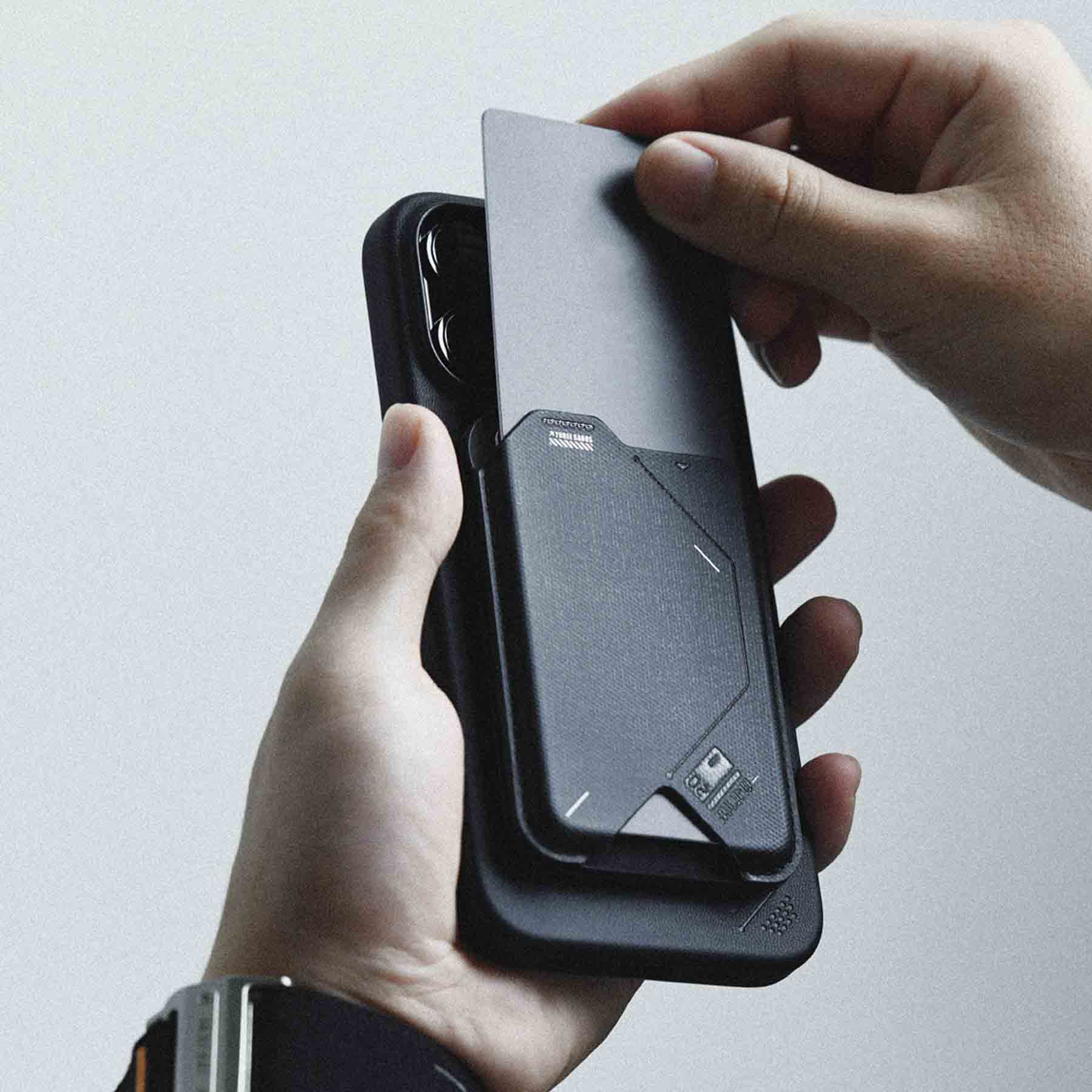 Aulumu G02 MagSafe Wallet Stand – 3 Card iPhone Wallet