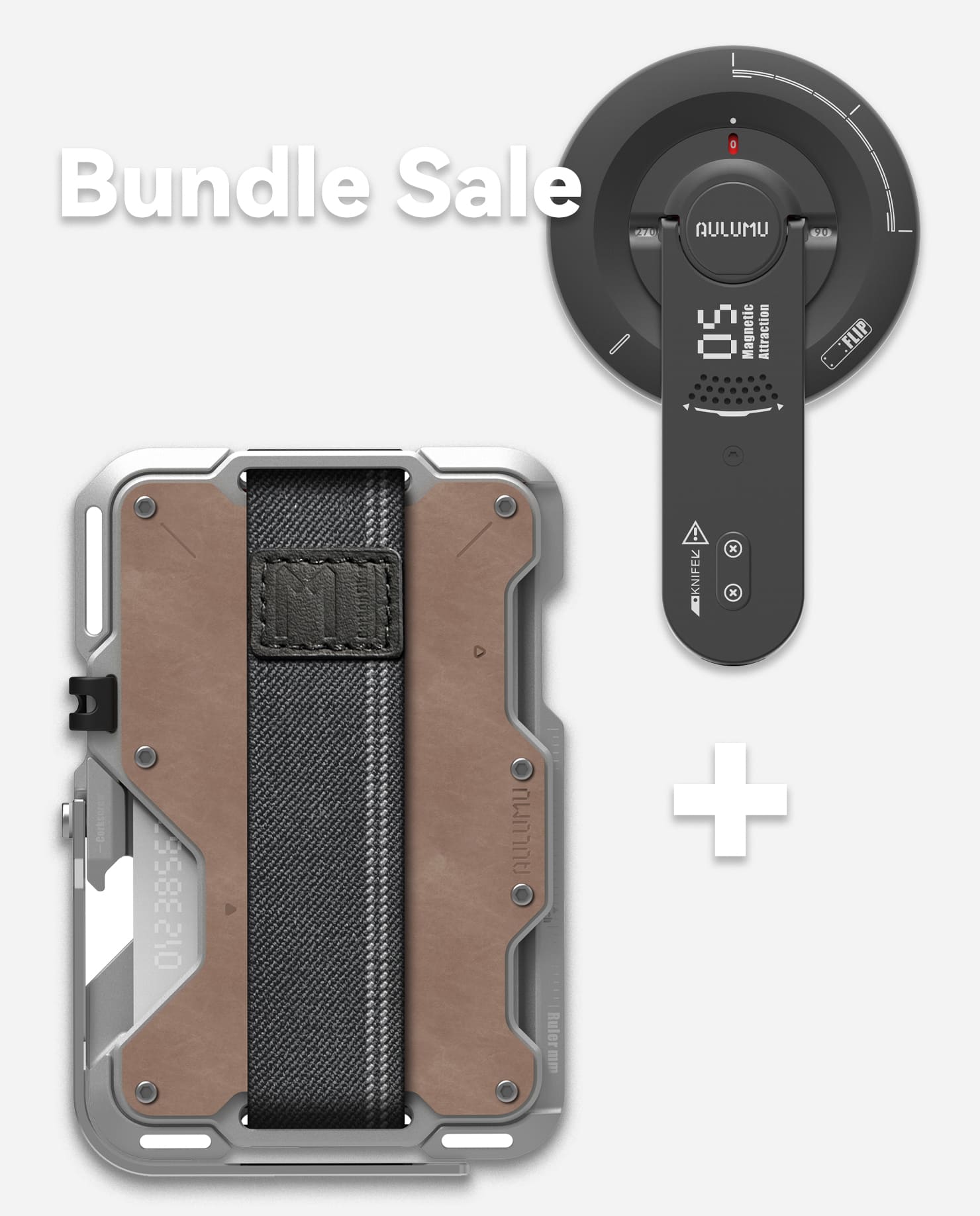G03 Genuine Leather Cover Wallet & G05 Air Next-Gen Hi-Per Magnetic Stand