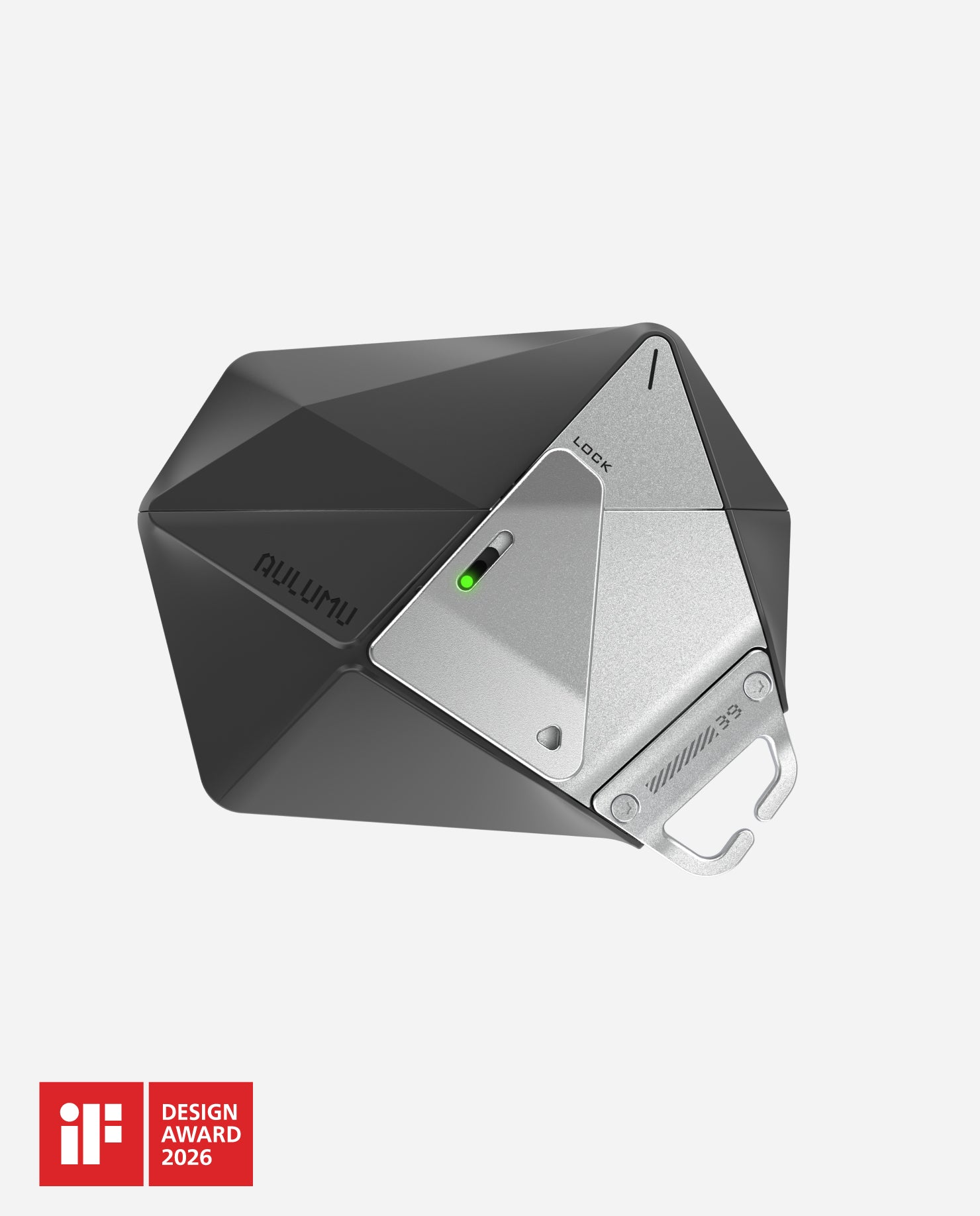 A39 Geometric Case for AirPods Pro 3 | Lock & Lanyard