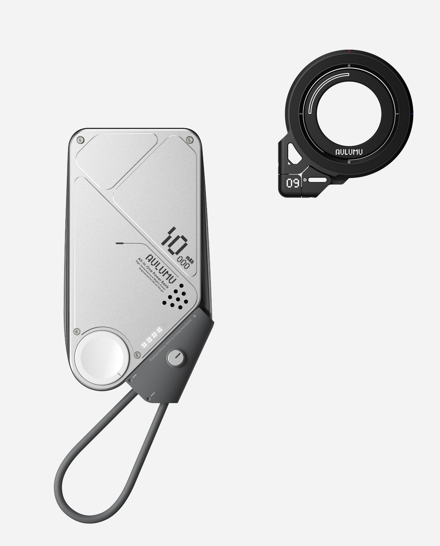 M10 10000mAh Multi-Charging Dual-Mag Power Bank & G09 Infinite 360° Ma