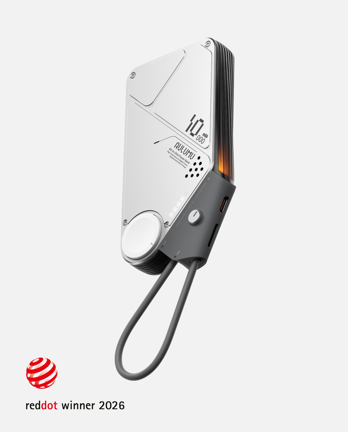 AULUMU M10 モバイルバッテリー aulumu M10 10000mAh Multi-Charging Dual-Mag Power Bank