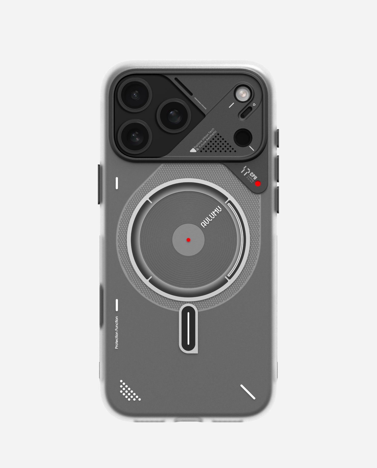 A17 Frosted Case for iPhone 17 Series | Subtle Glow-in-the -Dark | MagSafe
