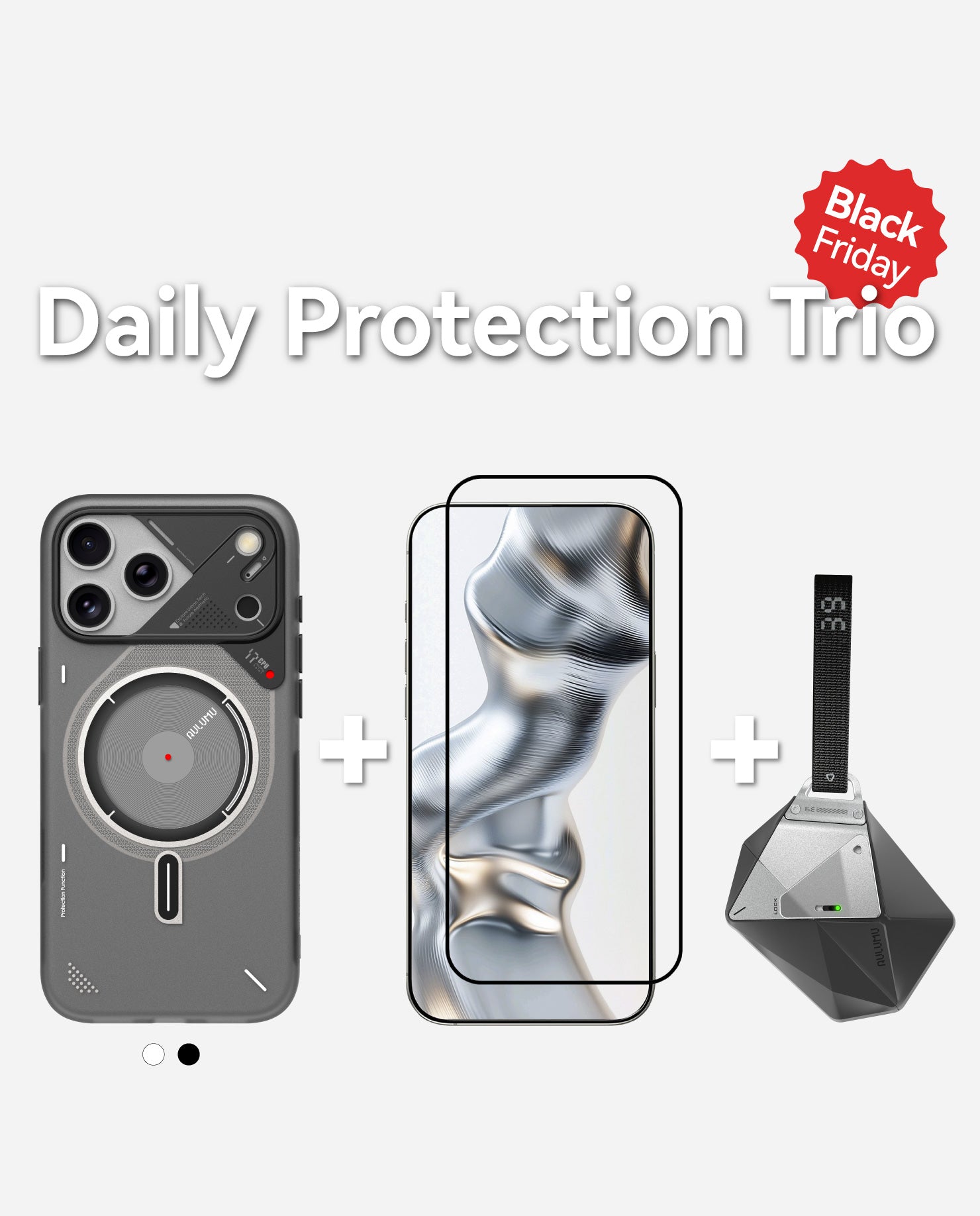 iPhone 17 series and AirPods Pro 3 Daily Protection Trio