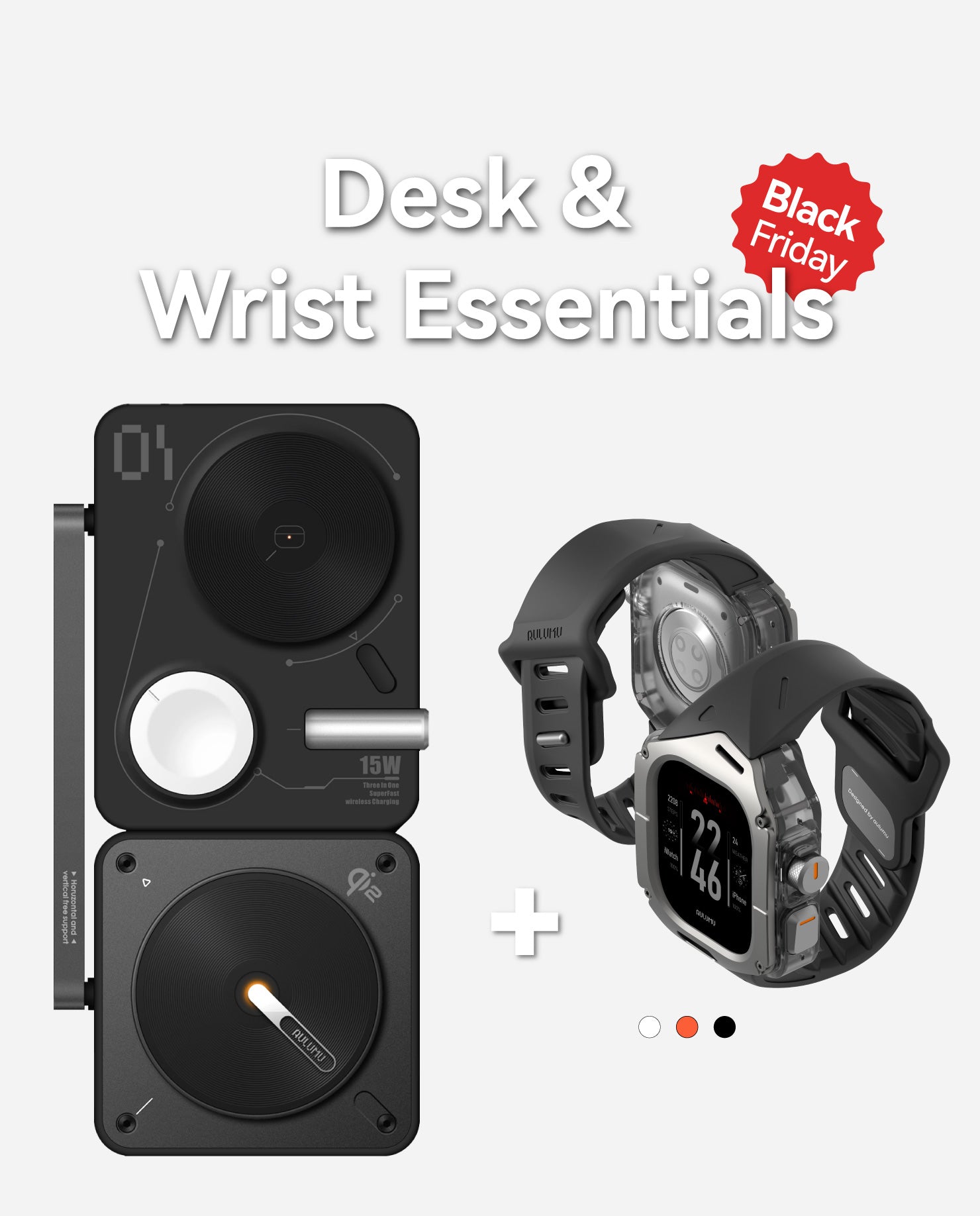 Apple Watch Ultra 1/2/3 Power Companion Kit