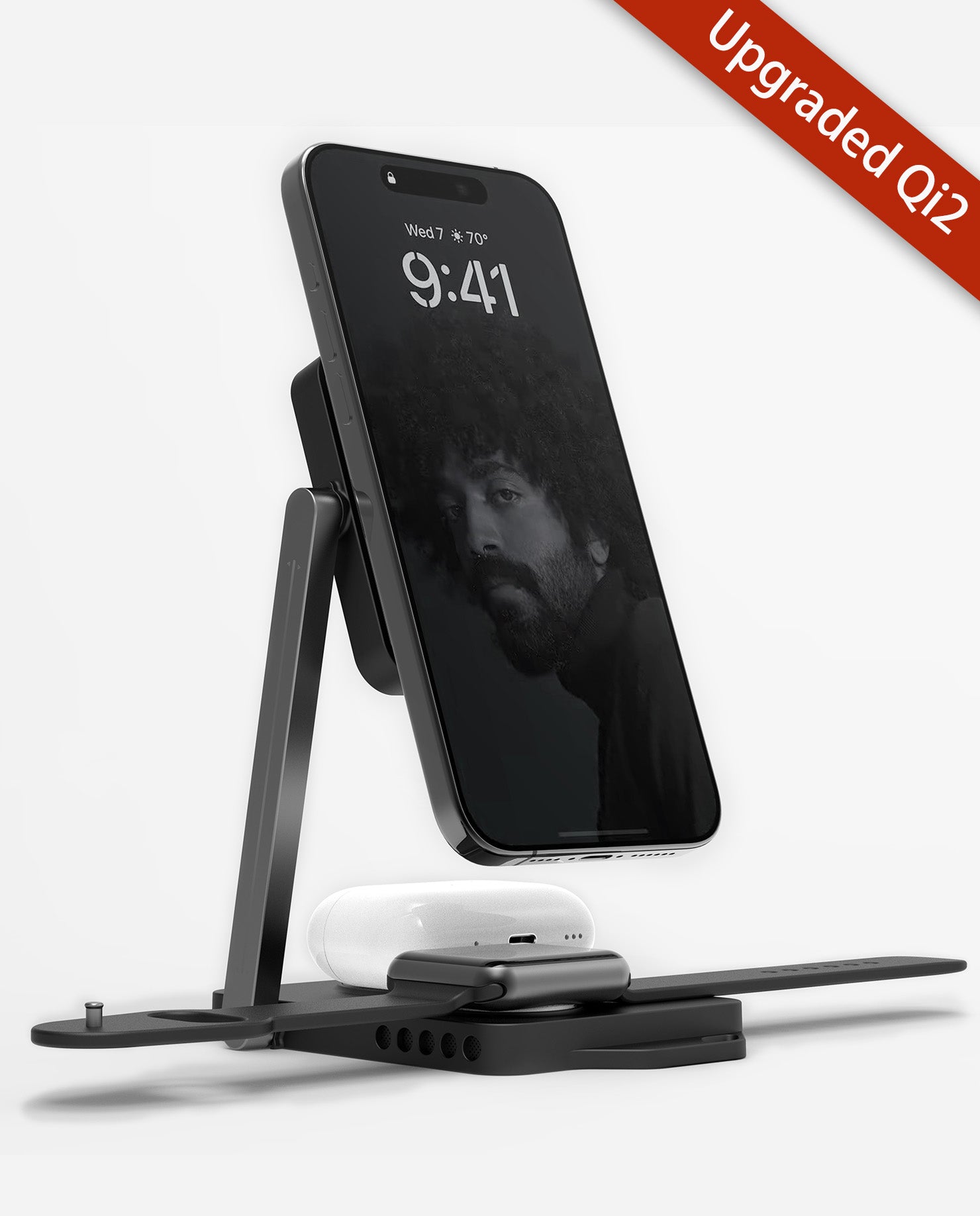 M01 4-in-1 Folding Wireless Charging Station&Pad | MagSafe